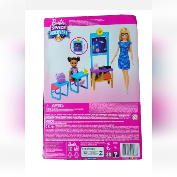 NEW Barbie Space Discovery Science Teacher & Student Careers Classroom Playset - Picture 2 of 2